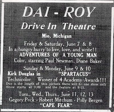 Galaxy Drive-In Theatre - 1962 AD